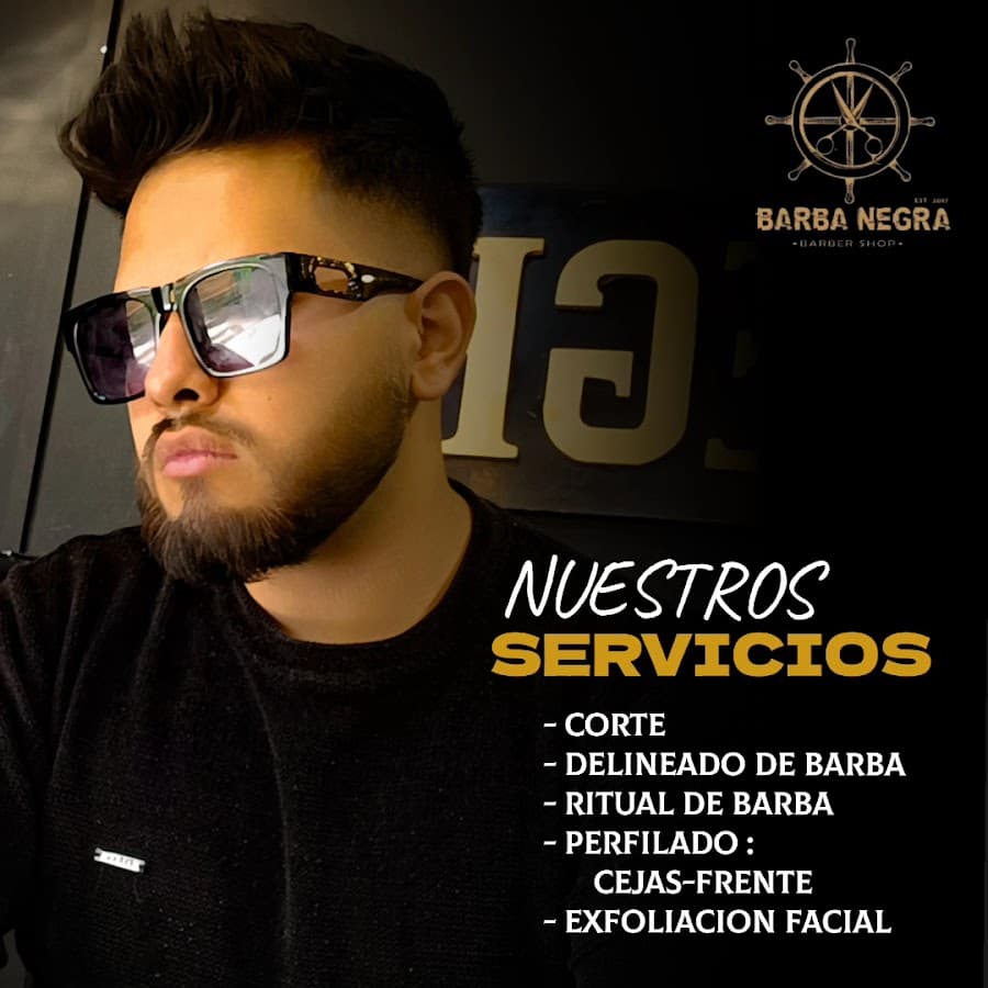 BARBA NEGRA Barberia - Peluqueria - Plaza España — foto