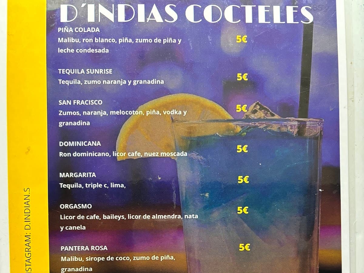 Dindians 200 copas Bar - Pub en Cartagena, Murcia — foto