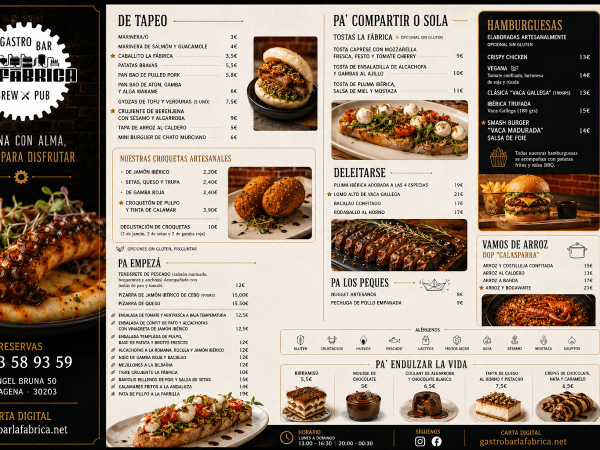 Gastrobar La Fábrica Brewpub — foto
