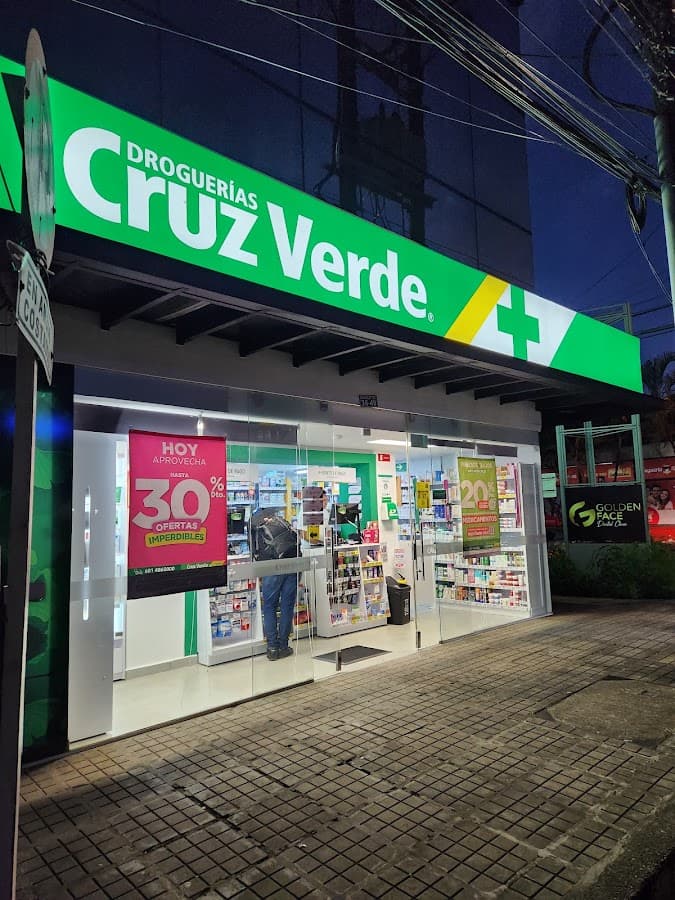 Cruz verde — foto