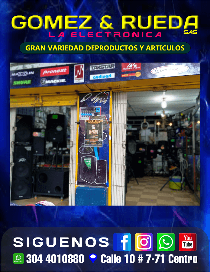 Tienda de Sonido Gomez & Rueda
