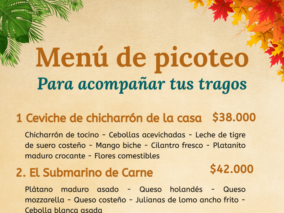 La Antillana Social Club | Bar restaurante en Barranquilla — foto