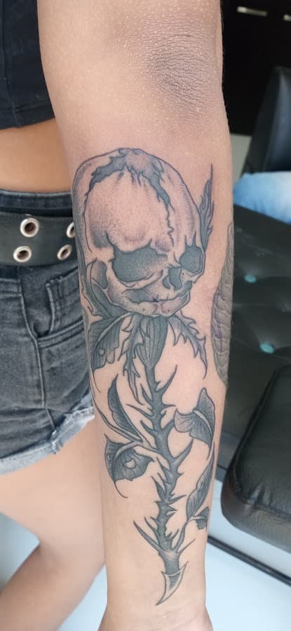 Ink-tears-tattoo — foto