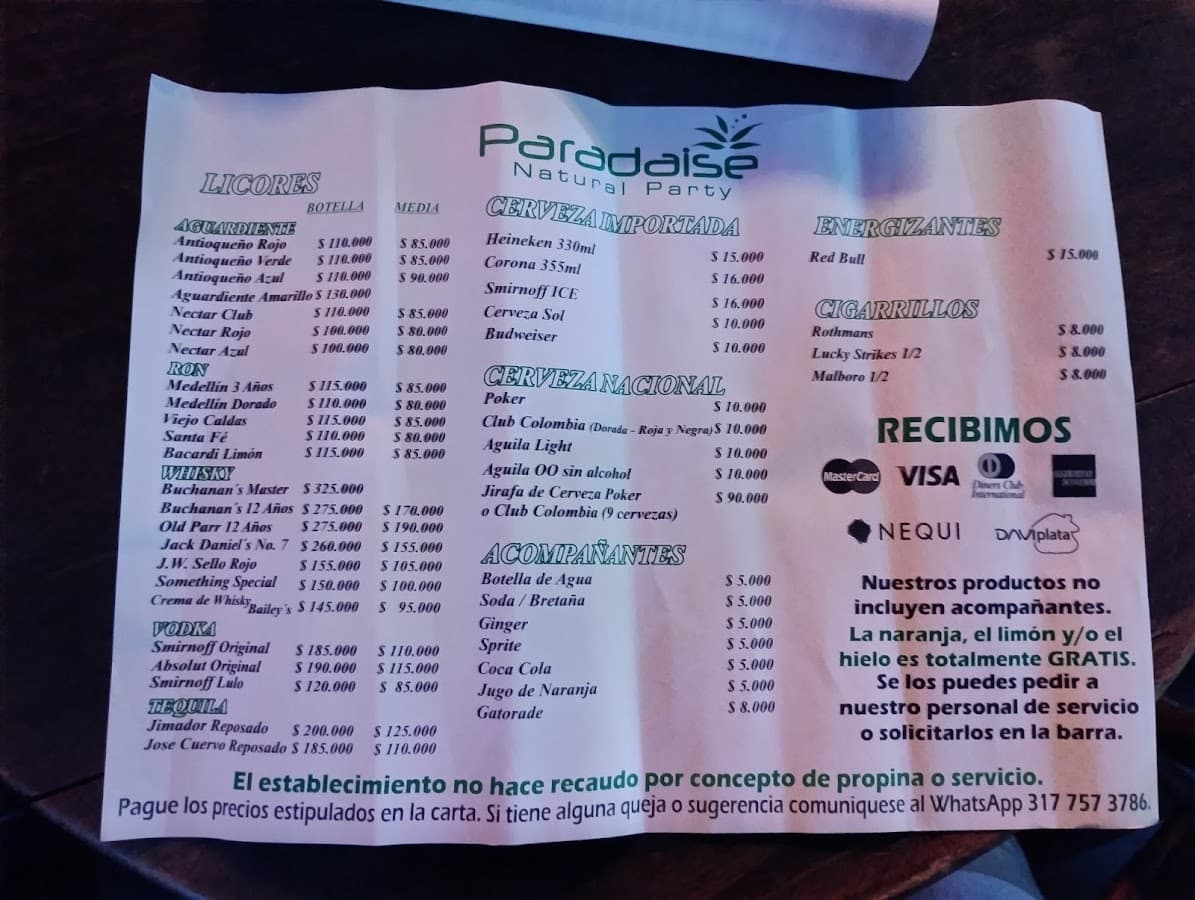 Paradaise Natural Party — foto