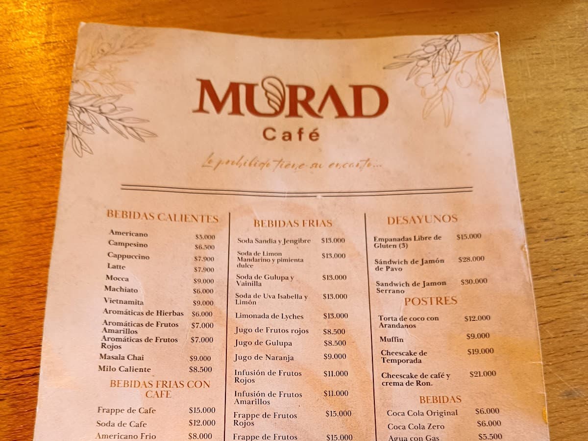 MURAD CAFÉ — foto