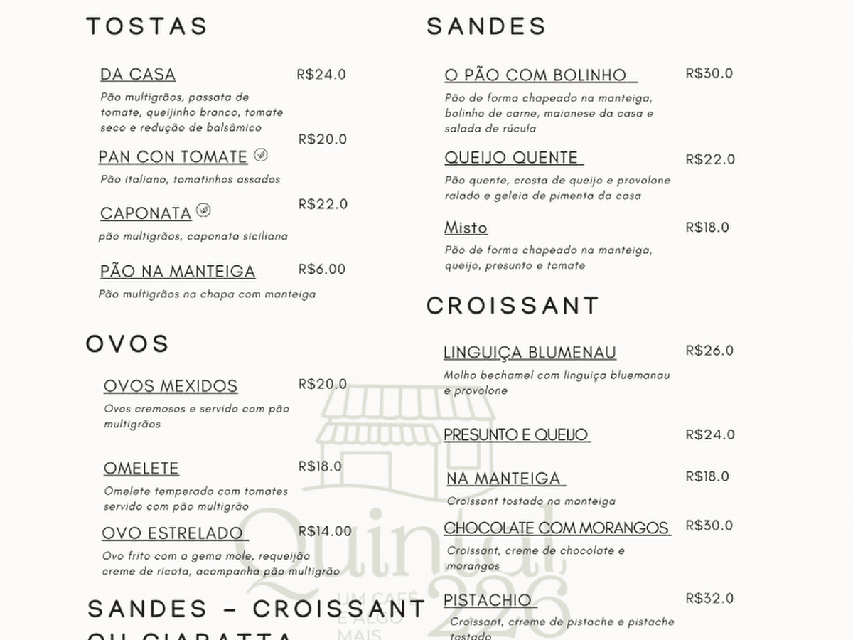 Quintal226 - Um Café e Algo Mais — foto