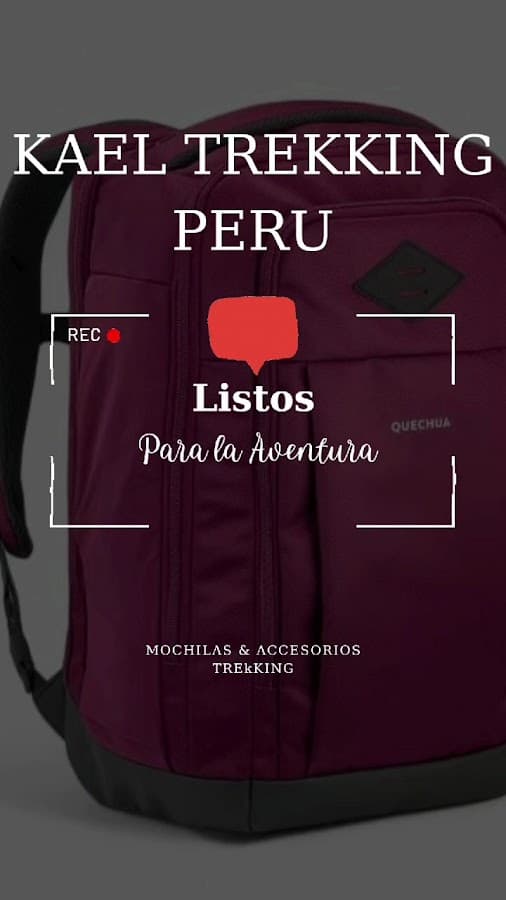Mochilas y ropa de trekking — foto