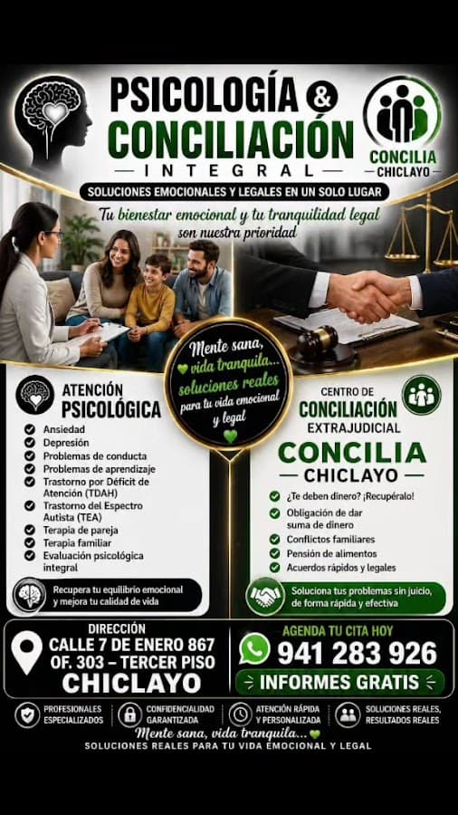 CENTRO DE CONCILIACION CONCILIA CHICLAYO — foto