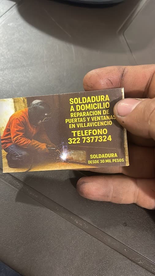 Soldadura a domicilio en Villavicencio — foto