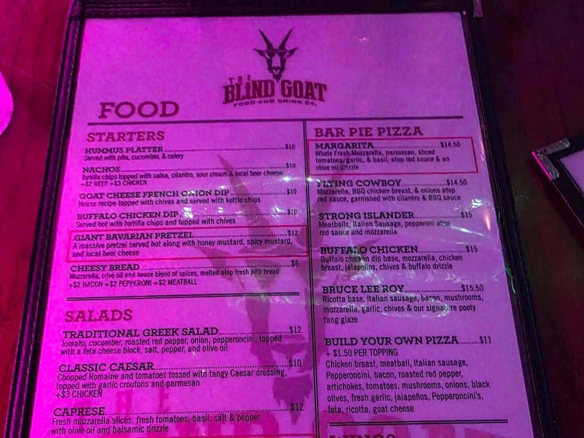 The Blind Goat Food & Drink Co. — foto