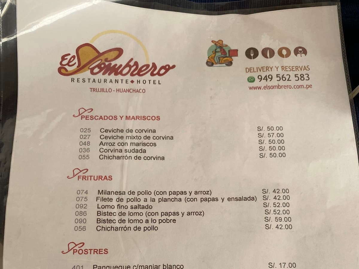 Restaurant Turístico El Sombrero — foto