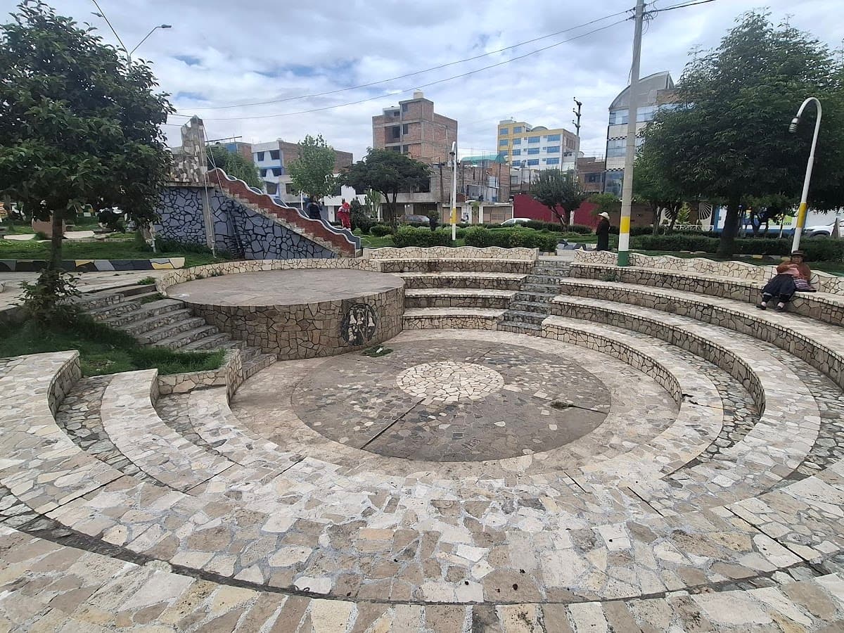 Muro Paisajístico Huancayo — foto