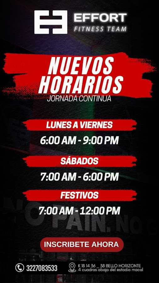 Gimnasio Effort Fitness Team | Villavicencio