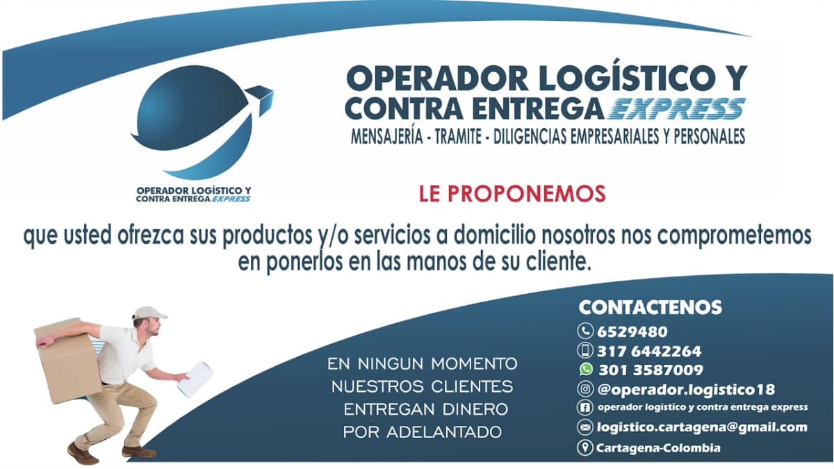 Operador Logistico y Contra Entrega Express Cartagena — foto