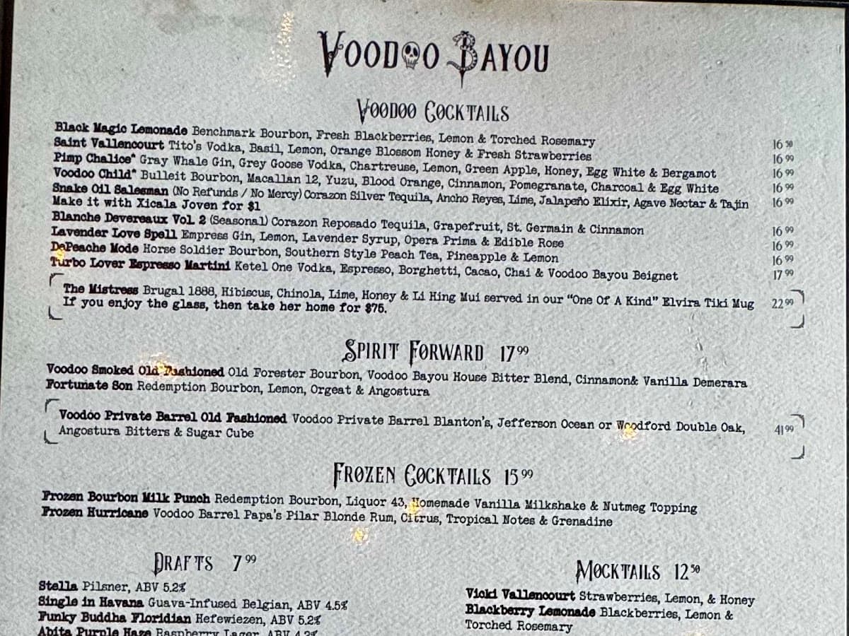 Voodoo Bayou — foto