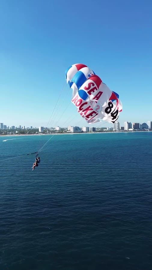 Sea Rocket Fort Lauderdale Parasailing — foto