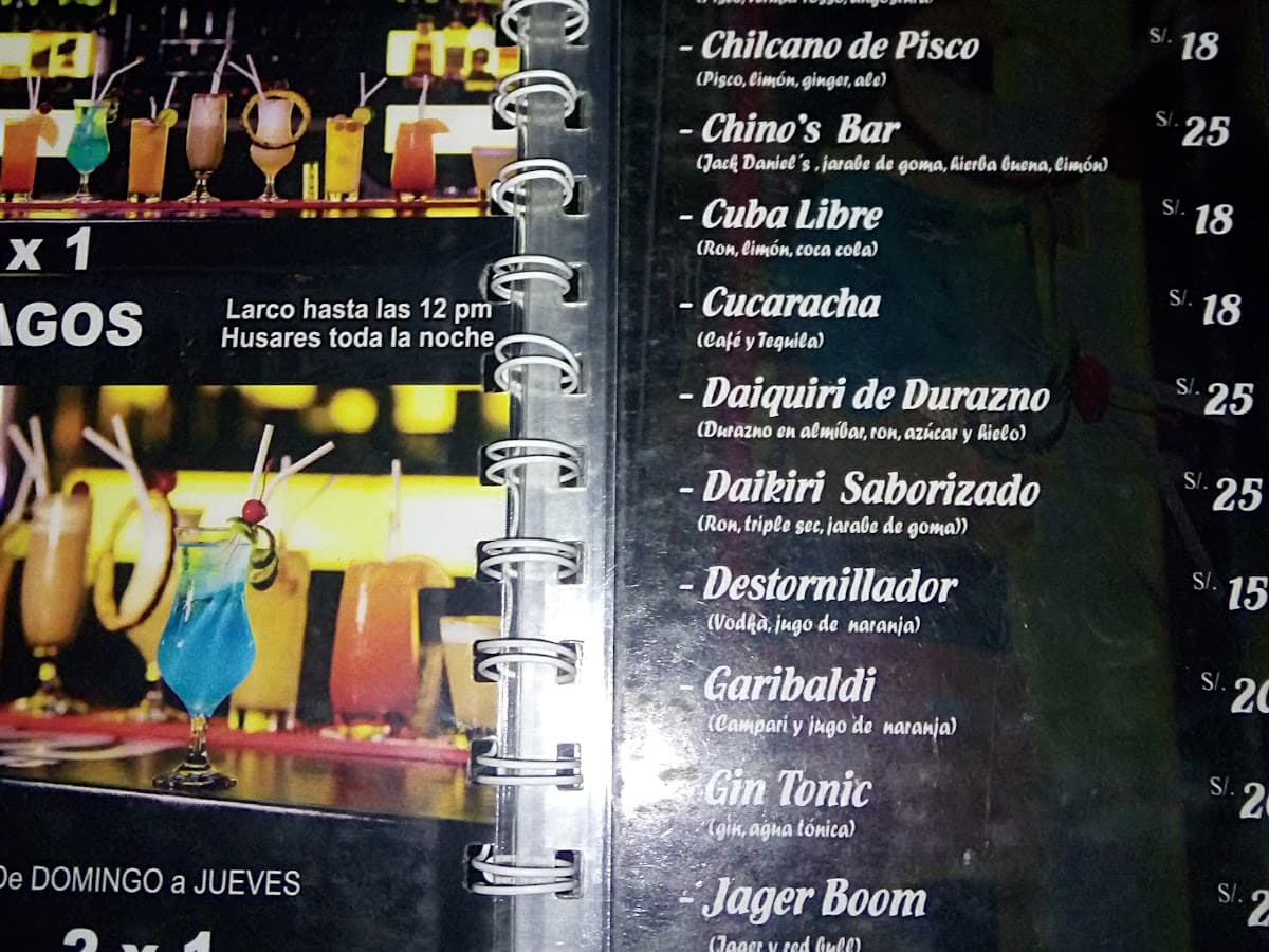 VIDEO PUB CHINOS DE HUSARES — foto