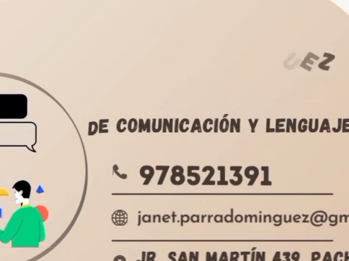 Terapia de lenguaje Piura — foto