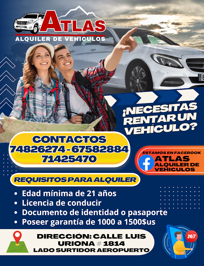 Atlas alquiler de vehículos