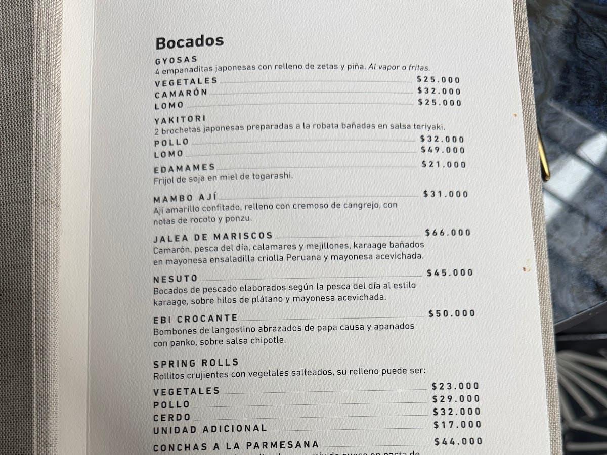 Restaurante Mambo Latín Nikkei — foto