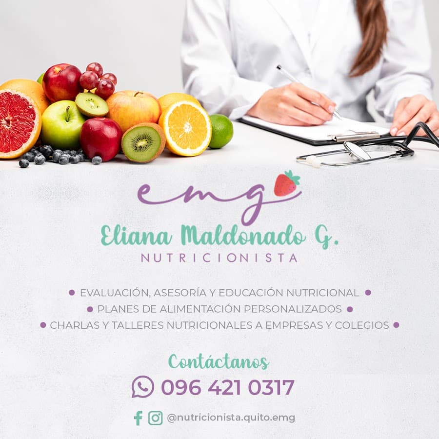 Nutricionista Quito EMG - Eliana Maldonado G. - CINED