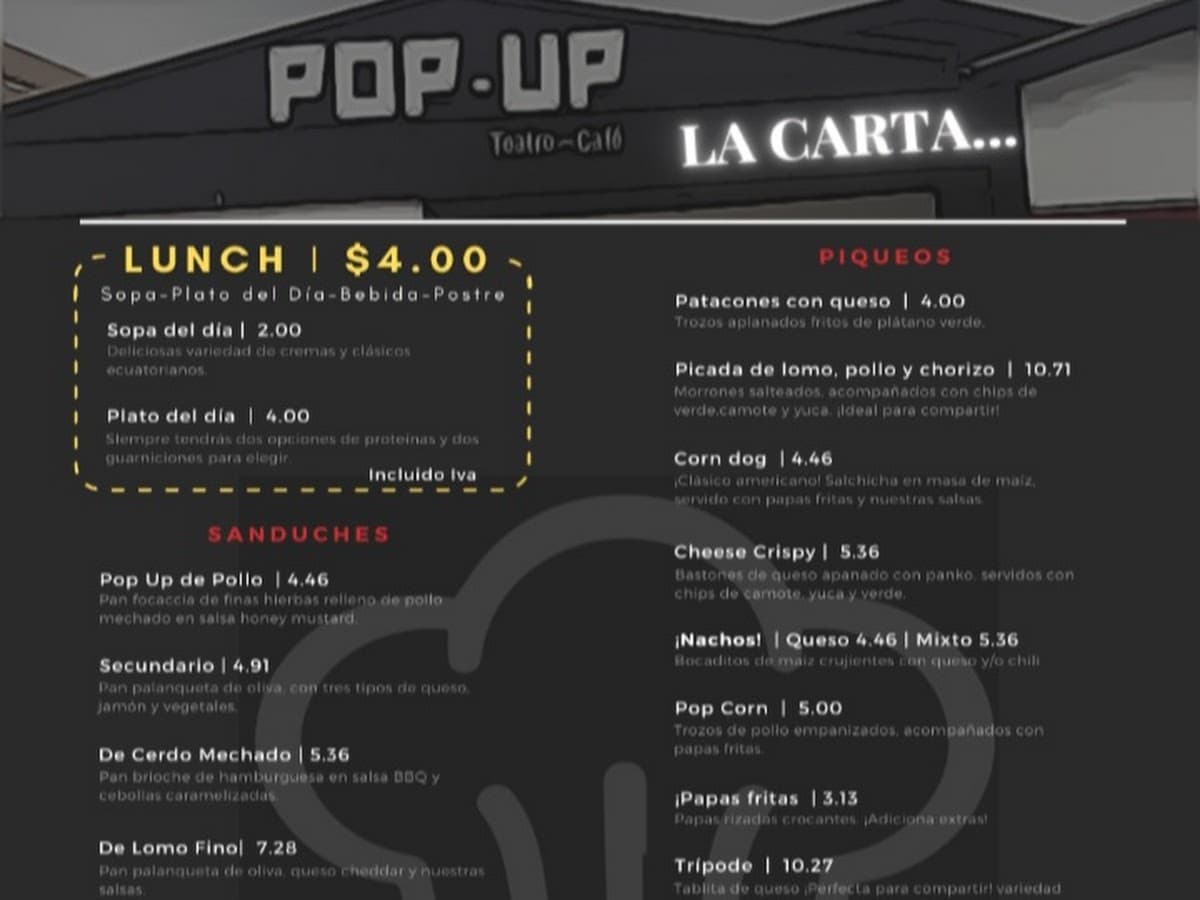 Pop-Up Teatro-Café — foto