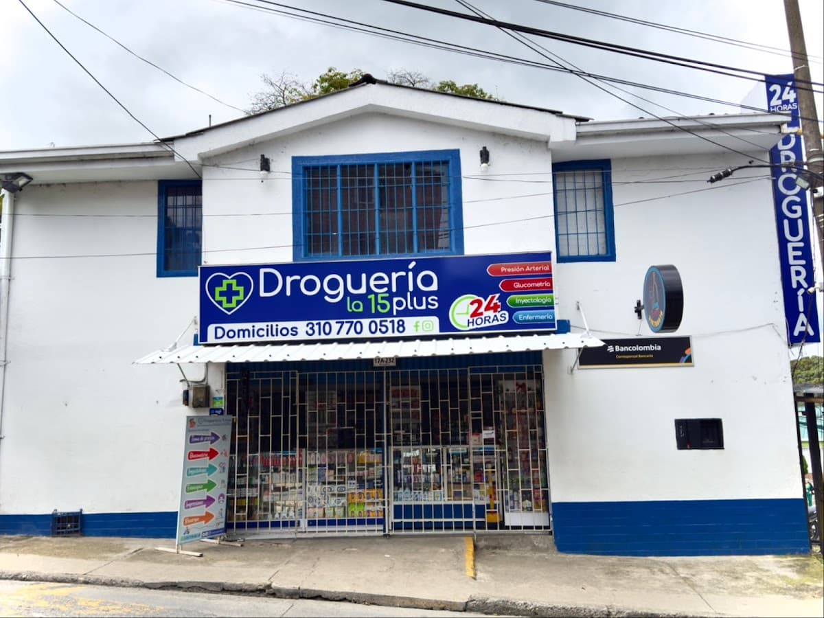 Droguería y licores la 15 Plus
