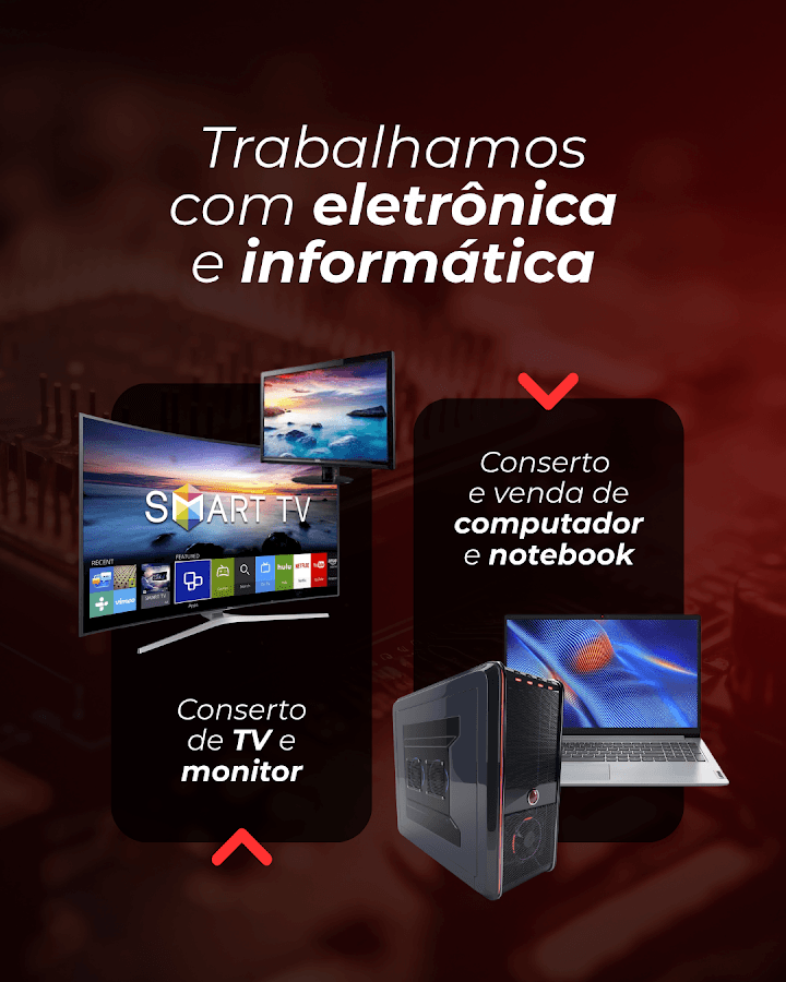 Chip's Eletrônica e Informática | Itapema/SC