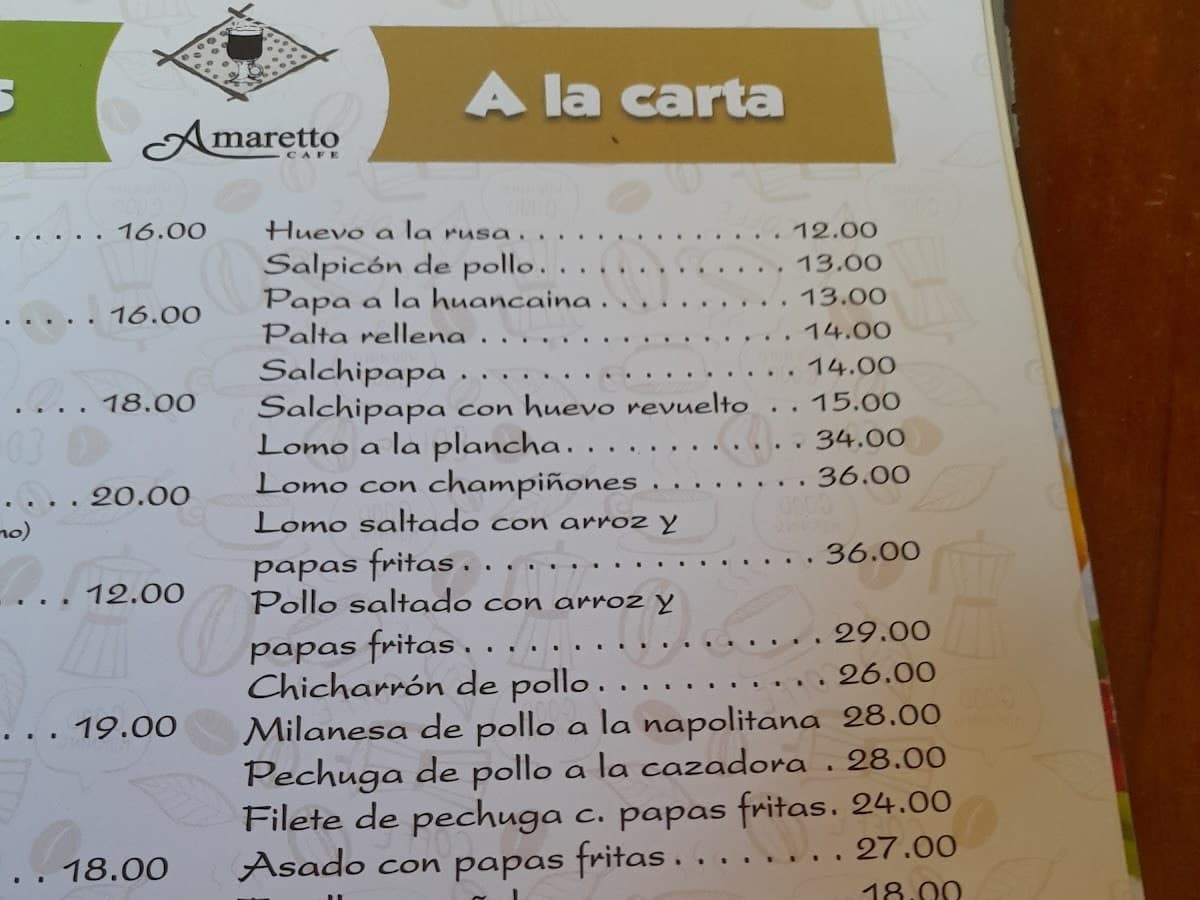 Amaretto Cafe — foto