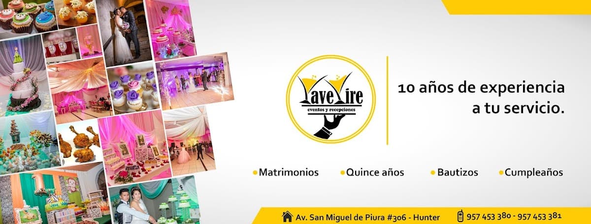 Yave Yire Eventos y Recepciones Eirl.