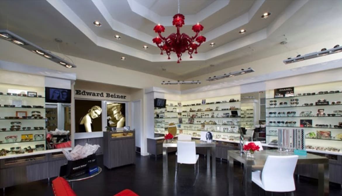 Edward Beiner Eyewear on Worth Avenue at Palm Beach