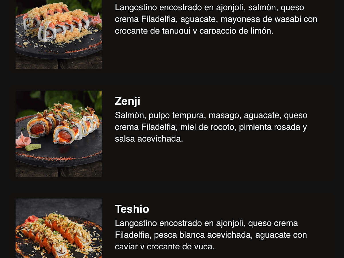 NIKU COCINA NIKKEI - Sushi Cartagena — foto