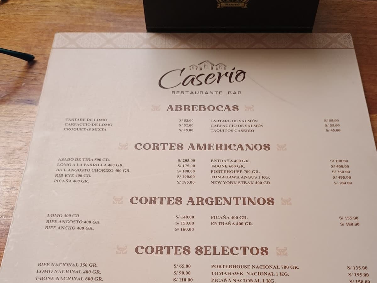 Caserío Restaurante Bar — foto