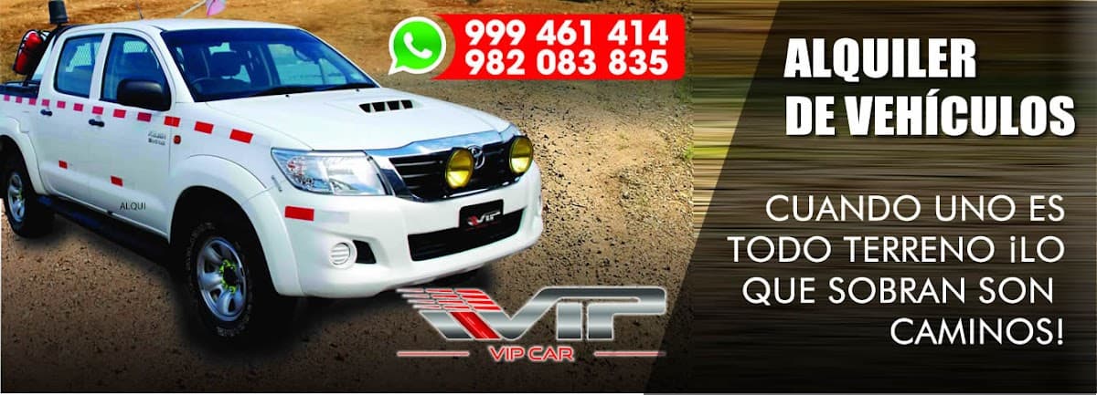 ALQUILER DE CAMIONETA HUANCAYO - VIPCAR