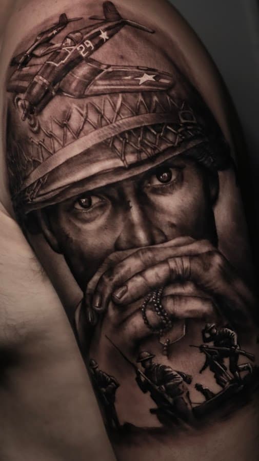 David Dek Tattoo