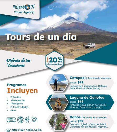 ViajandoX - Tours Quito, Cotopaxi, Andes, Amazonia y Galapagos — foto