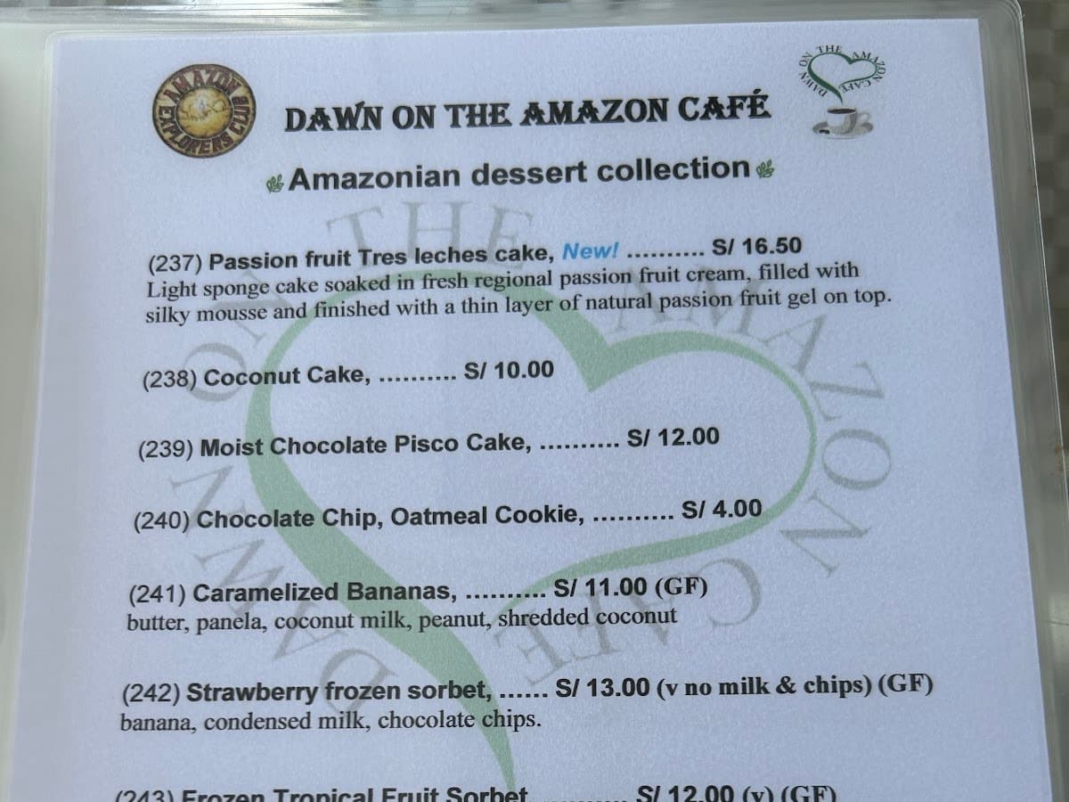 Dawn On The Amazon Café — foto