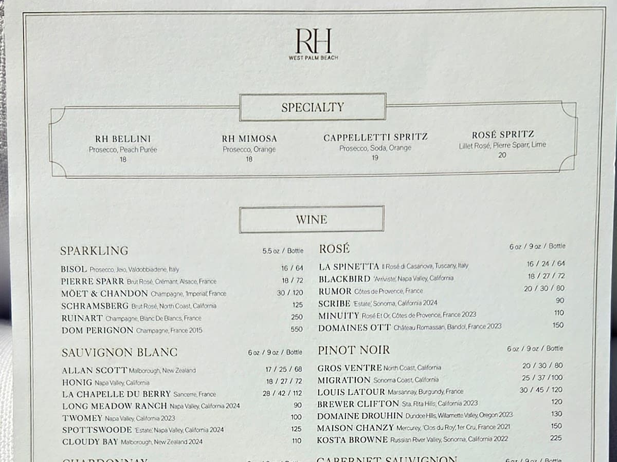 RH Rooftop Restaurant at RH West Palm — foto
