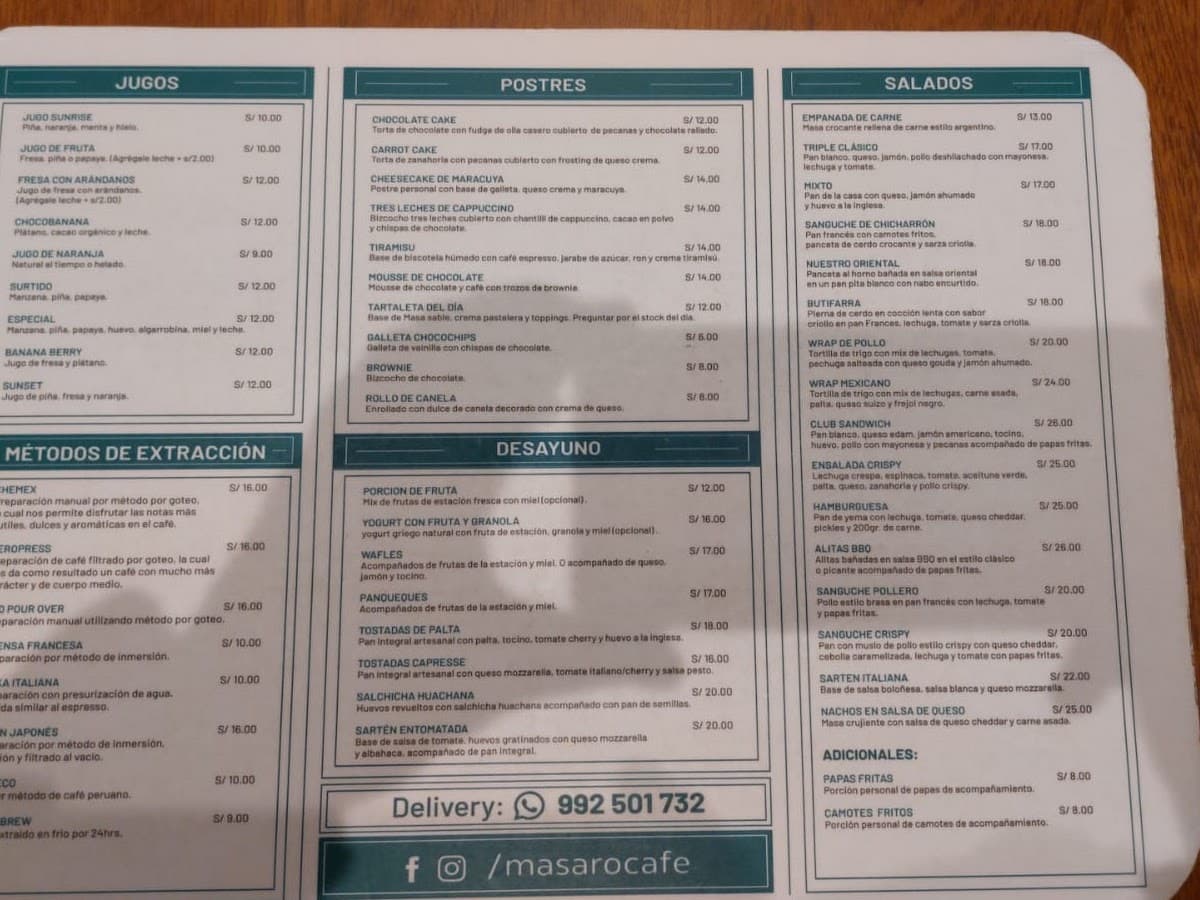 MASARO CAFÉ — foto