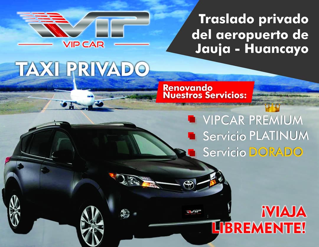TAXI HUANCAYO - JAUJA VIPCAR