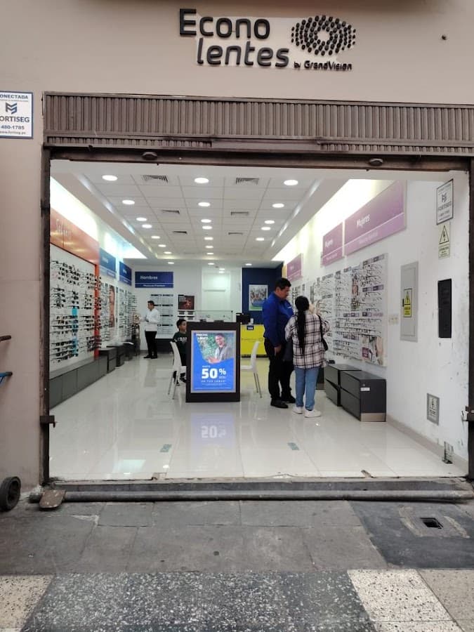 Econolentes: Optica en Jirón de La Unión