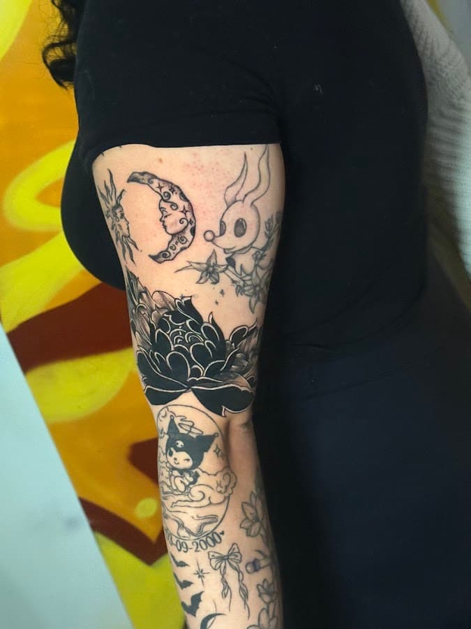 Black Madonna Tattoo — foto
