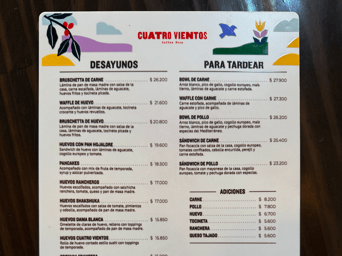 Cuatro Vientos Café — foto