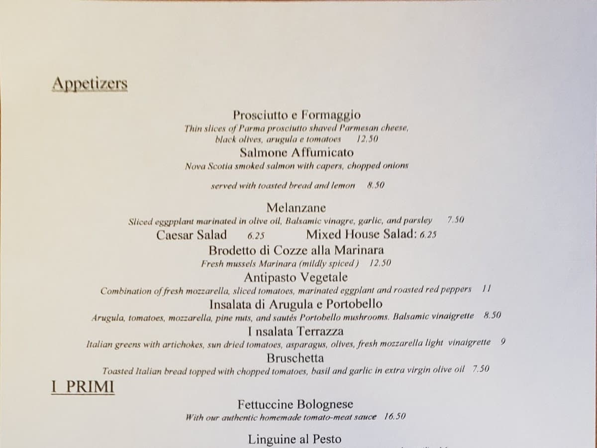 La Terrazza Restaurant — foto