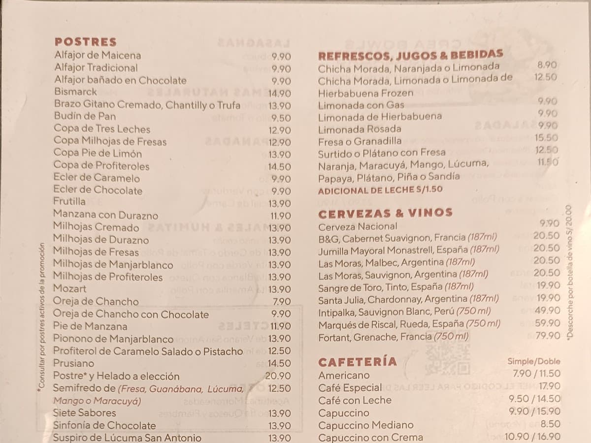 Pastelería San Antonio - Miraflores — foto