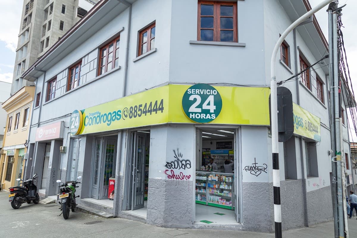 Condrogas AVENIDA SANTANDER - Manizales. Productos de droguería, farmacia, cuidado personal y belleza. Servicio a domicilio.