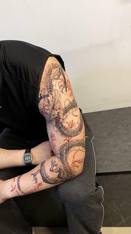 Indigo tattoo studio — foto
