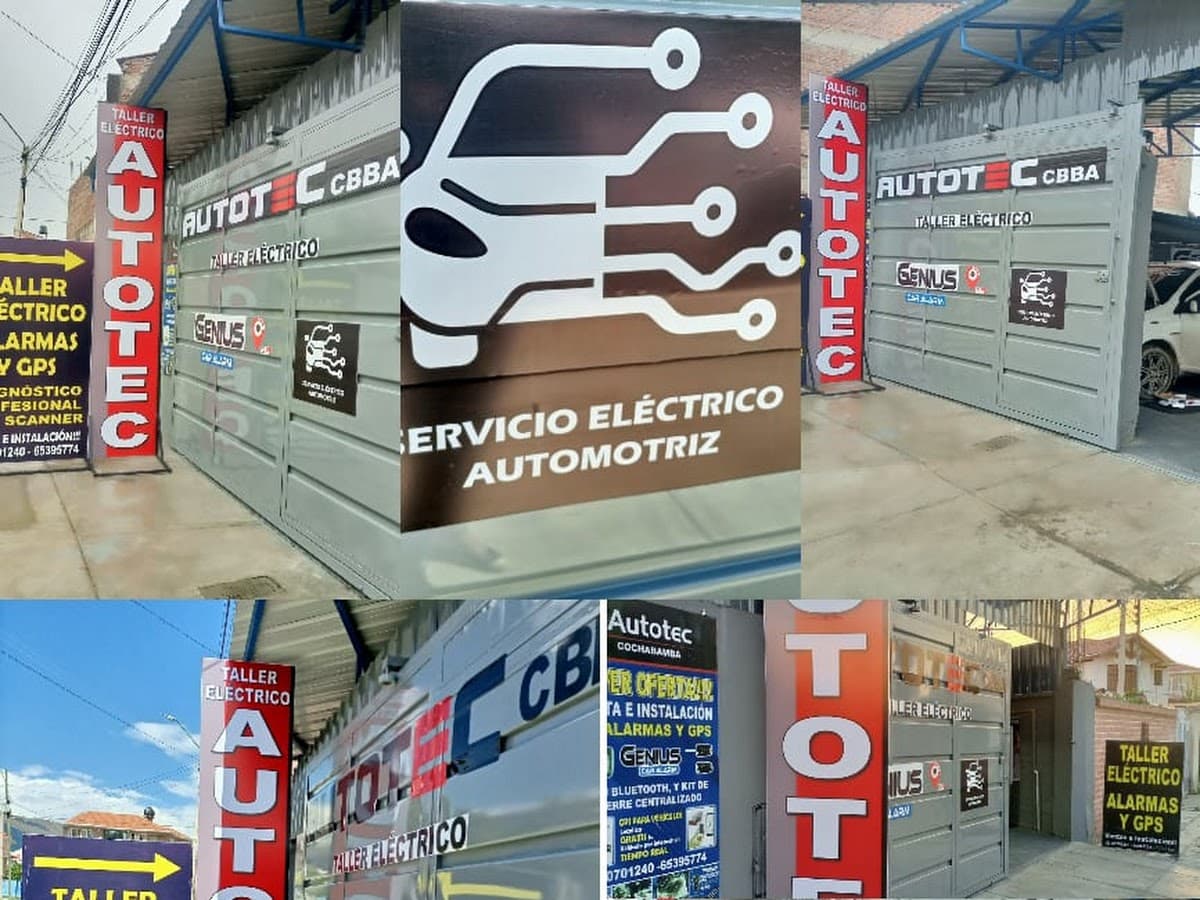 Taller de electrónica automotriz — foto