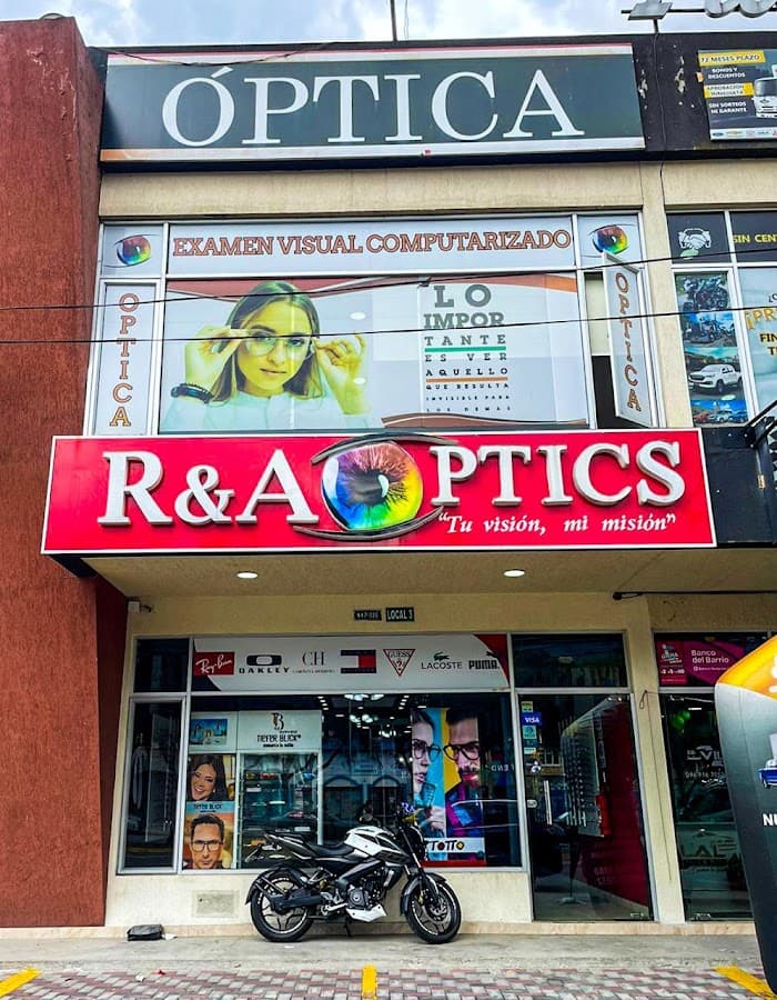 R&A OPTICS AV. LA PRENSA