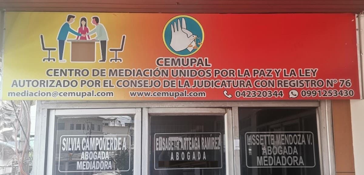 CENTRO DE MEDIACIÓN UNIDOS POR LA PAZ Y LA LEY "CEMUPAL" Registro No. 76